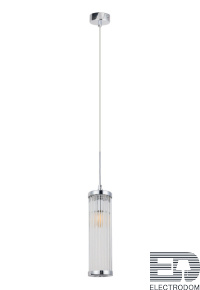Светильник подвесной Crystal Lux TADEO SP1 D100 CHROME/TRANSPARENTE - цена и фото